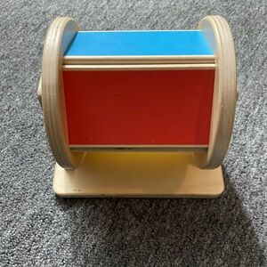 Lovevery Love Every The Senser Toy Spinning Rainbow Wheel Montessori Toy Color